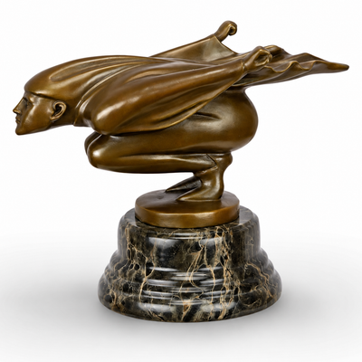 Called "raging Jester" | Handcrafted Bronze Decor | Unique Home Accent