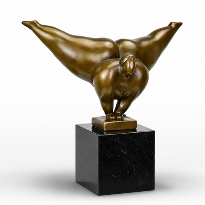 Flying Bird Sculpture | Handcrafted Bronze Decor