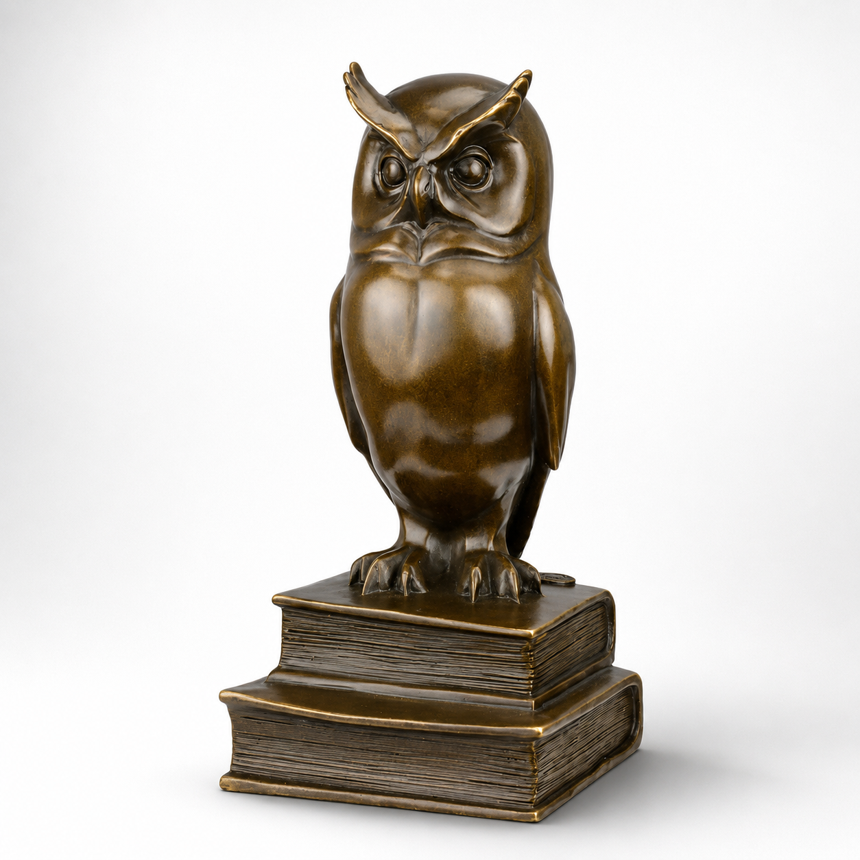 Bronze Wise Owl Sculpture