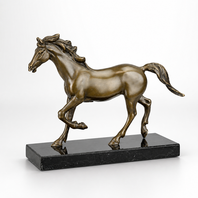 Horse | Handcrafted Bronze Decor | Unique Home Accent | Gift Idea