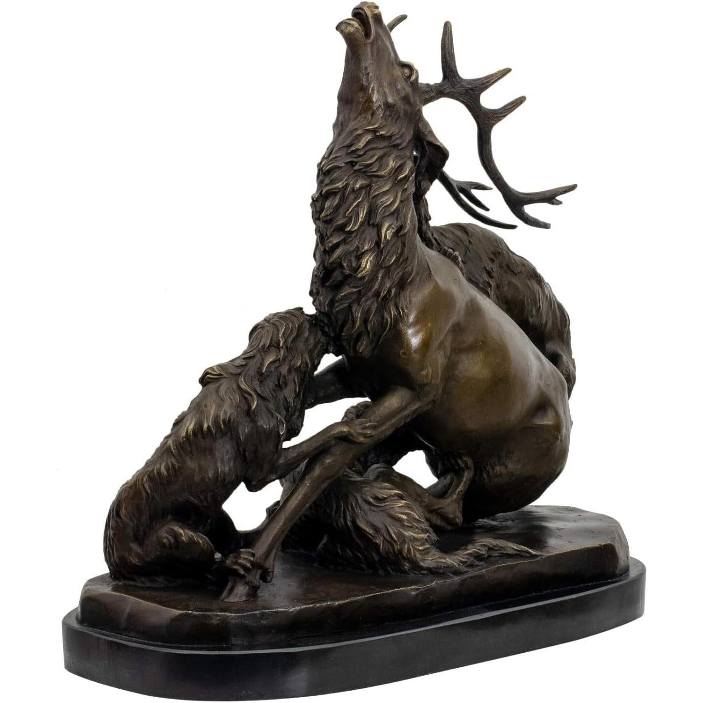 Deer Hunt | Animal Sculptures | Home Decor | Handcrafted