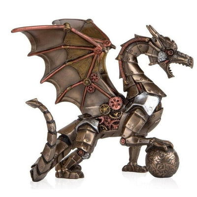 Dragon Holding Orb | Animal Sculptures | Home Decor | Handcrafted