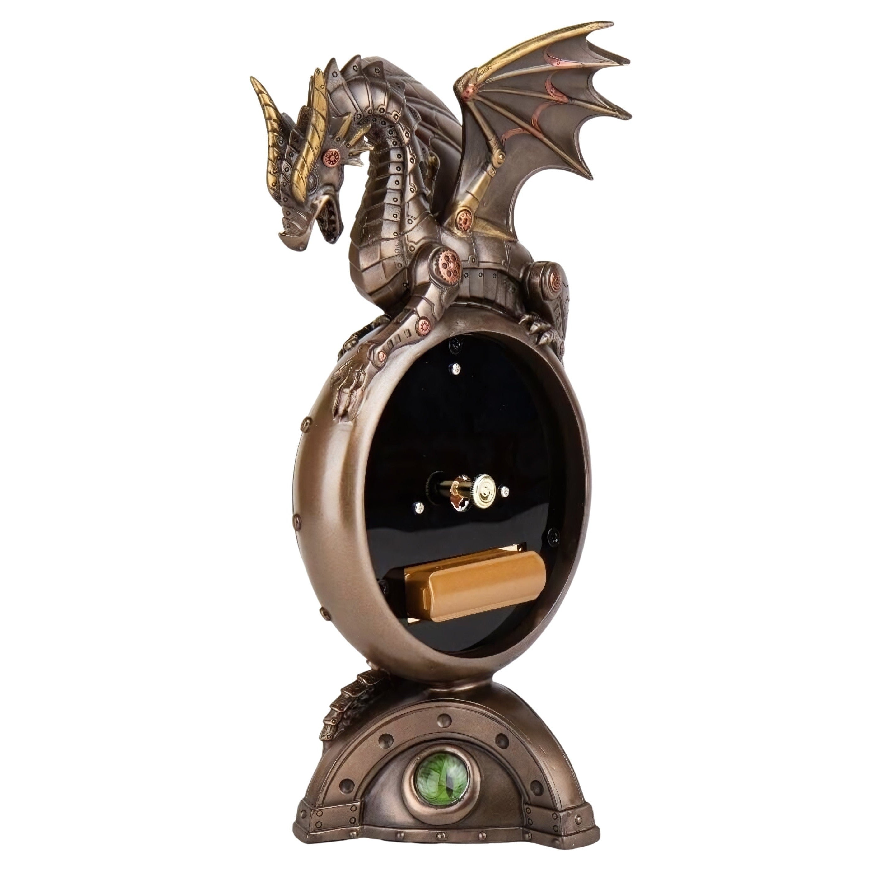 Dragon Mechanical mantel Clock | Clocks | Home Decor | Handcrafted