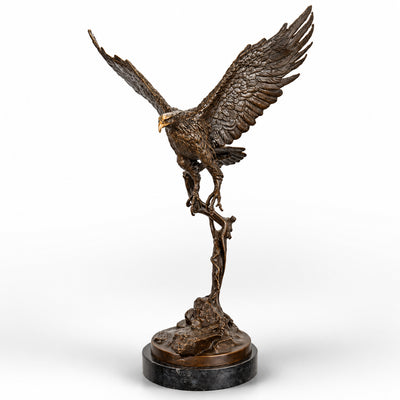 Eagle in Flight | Animal Sculptures | Home Decor | Handcrafted