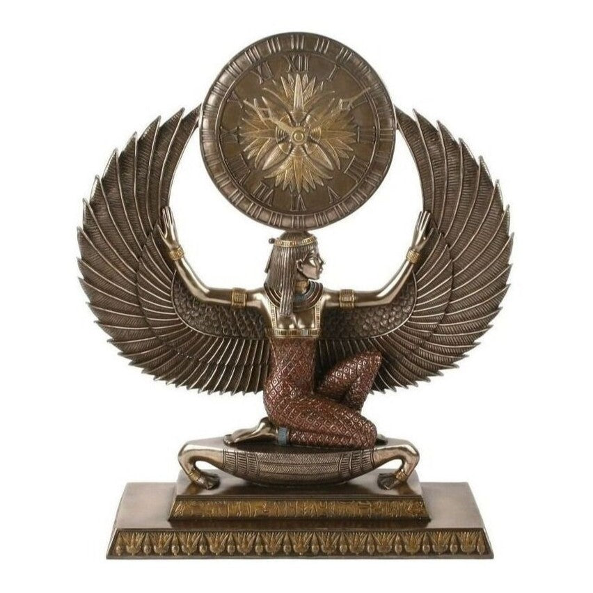 Egyptian Clock Isis | Clocks | Home Decor | Handcrafted