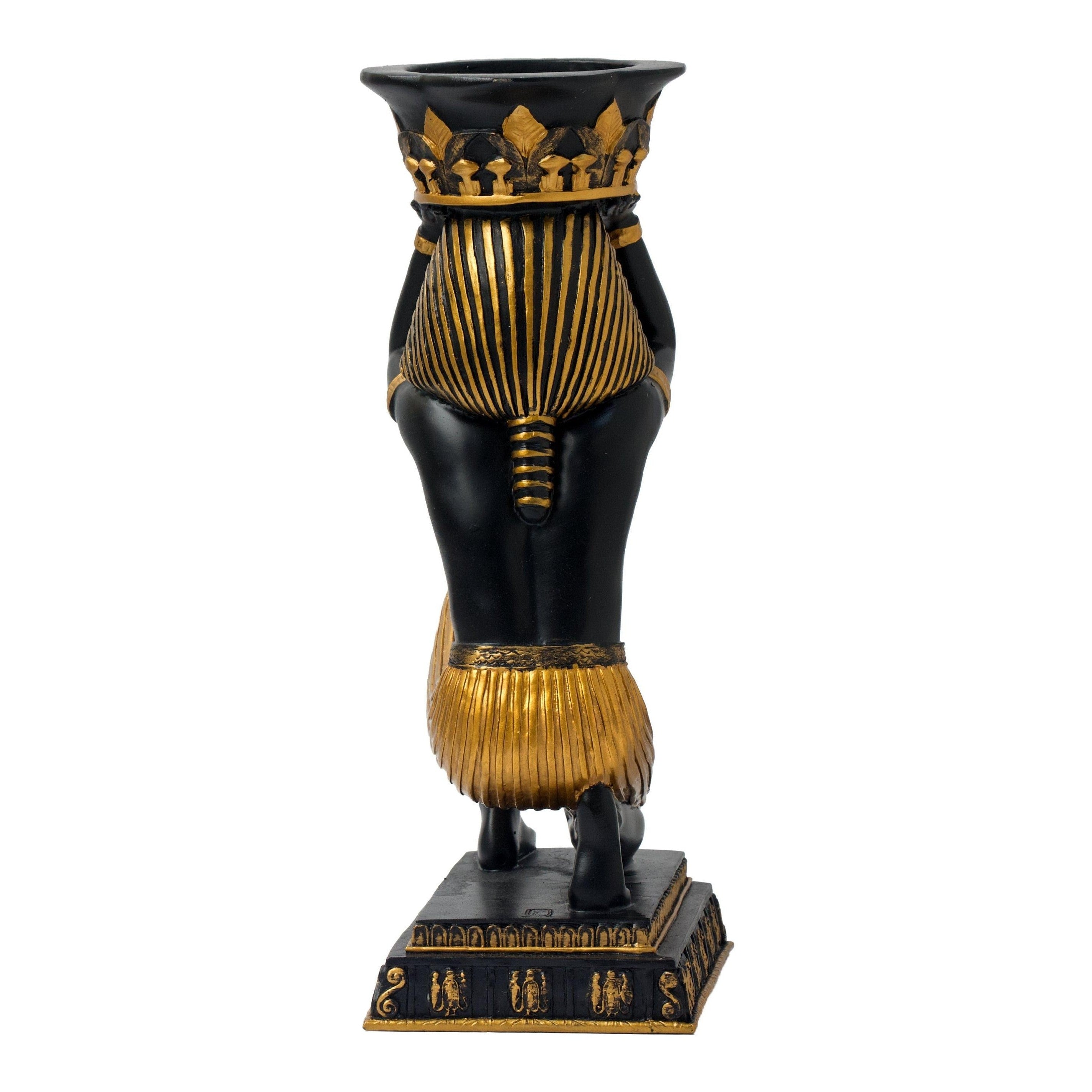 Egyptian Pharoah Candle Holder | Lighting | Home Decor | Handcrafted