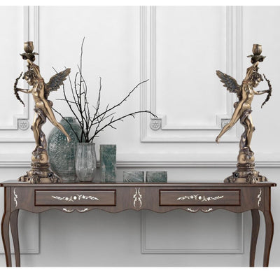Eros Cupid Candle Holder | Lighting | Home Decor | Handcrafted