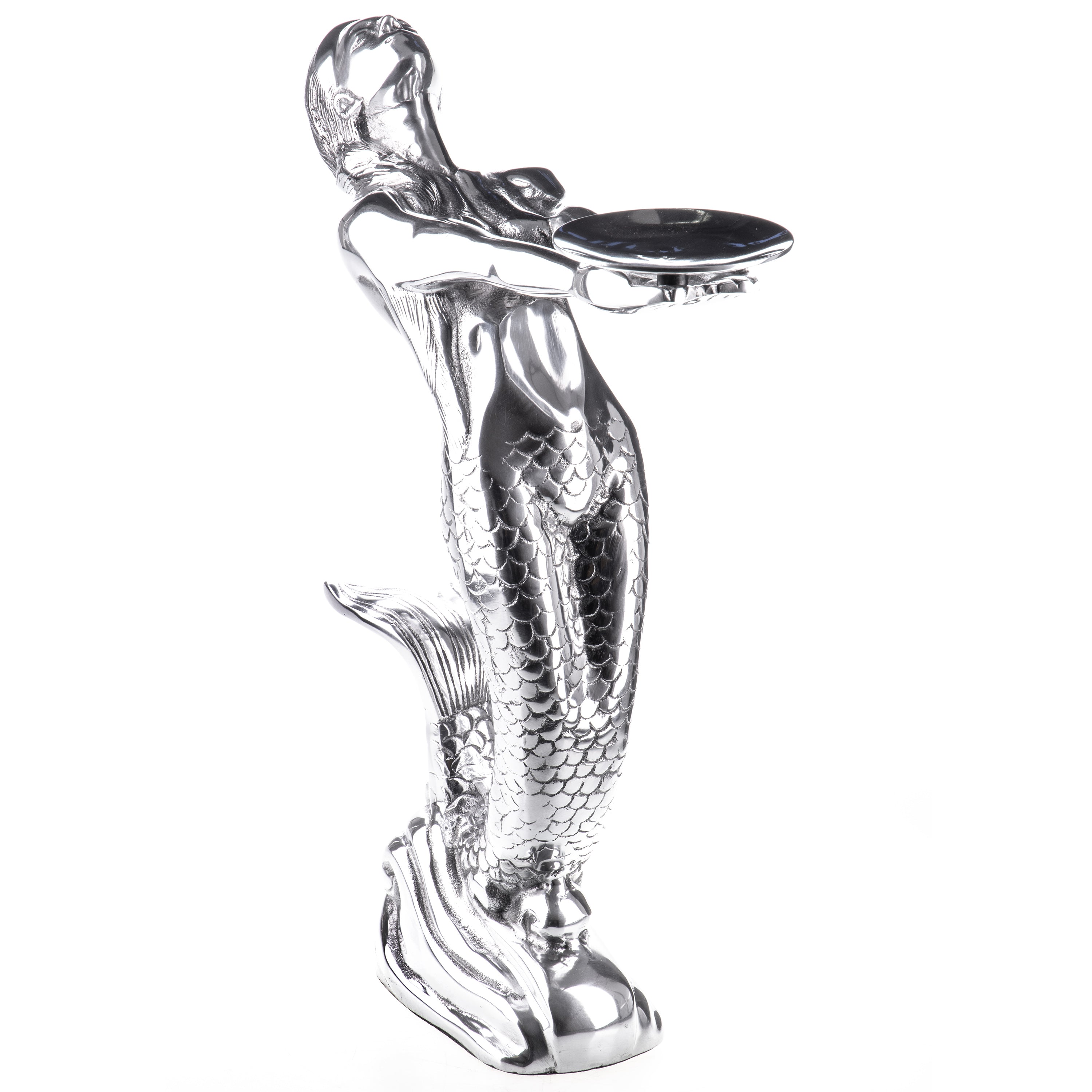 Aluminium Mermaid Wall Sculpture