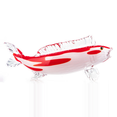 Murano style glass fish koi carp | Handcrafted Glass Decor