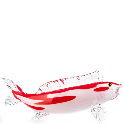 Murano style glass fish koi carp | Handcrafted Glass Decor