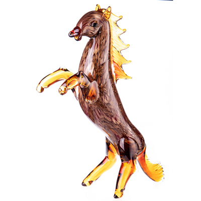 Murano style glass horse | Handcrafted Glass Decor | Unique Home
