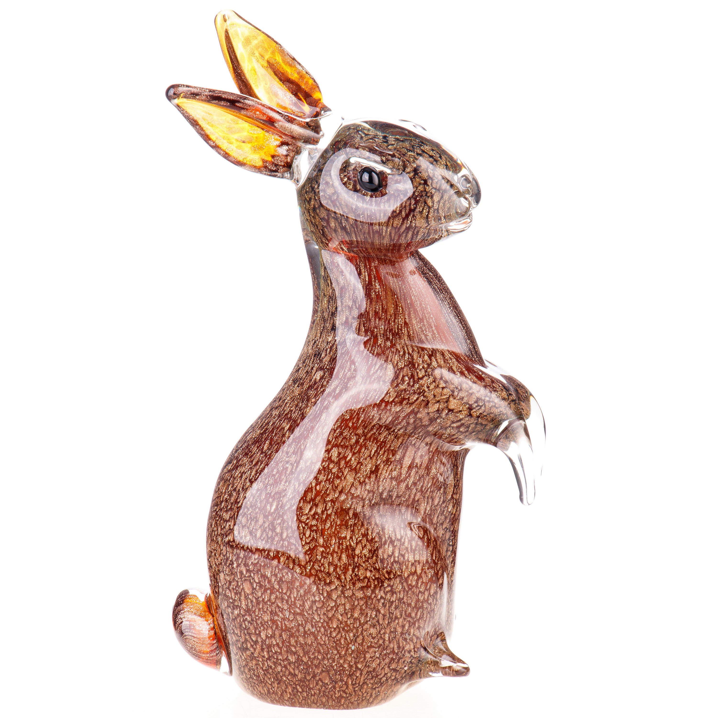 Murano Style Glass Rabbit Figurine – view 1