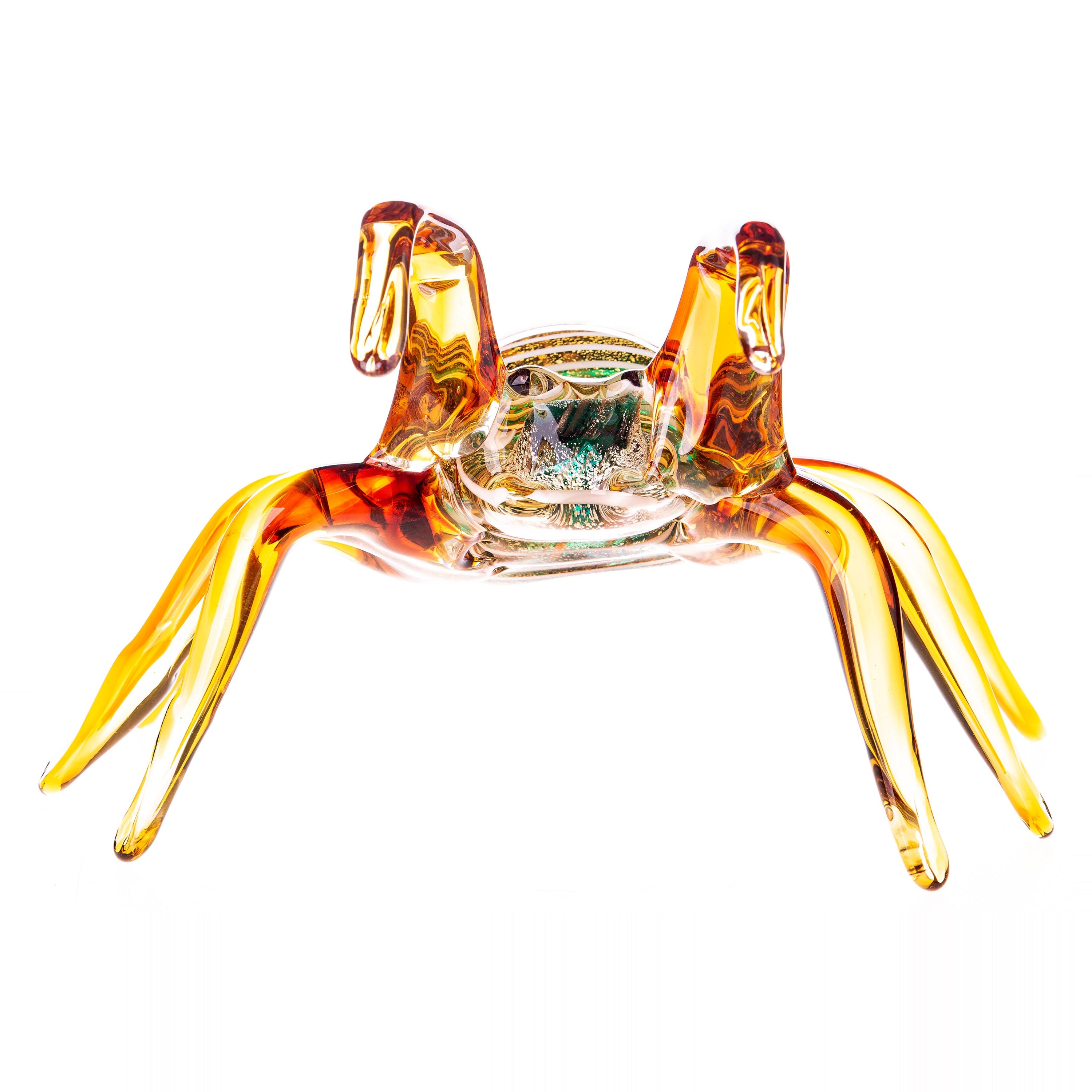 Murano style glass spider | Handcrafted Glass Decor | Unique Home