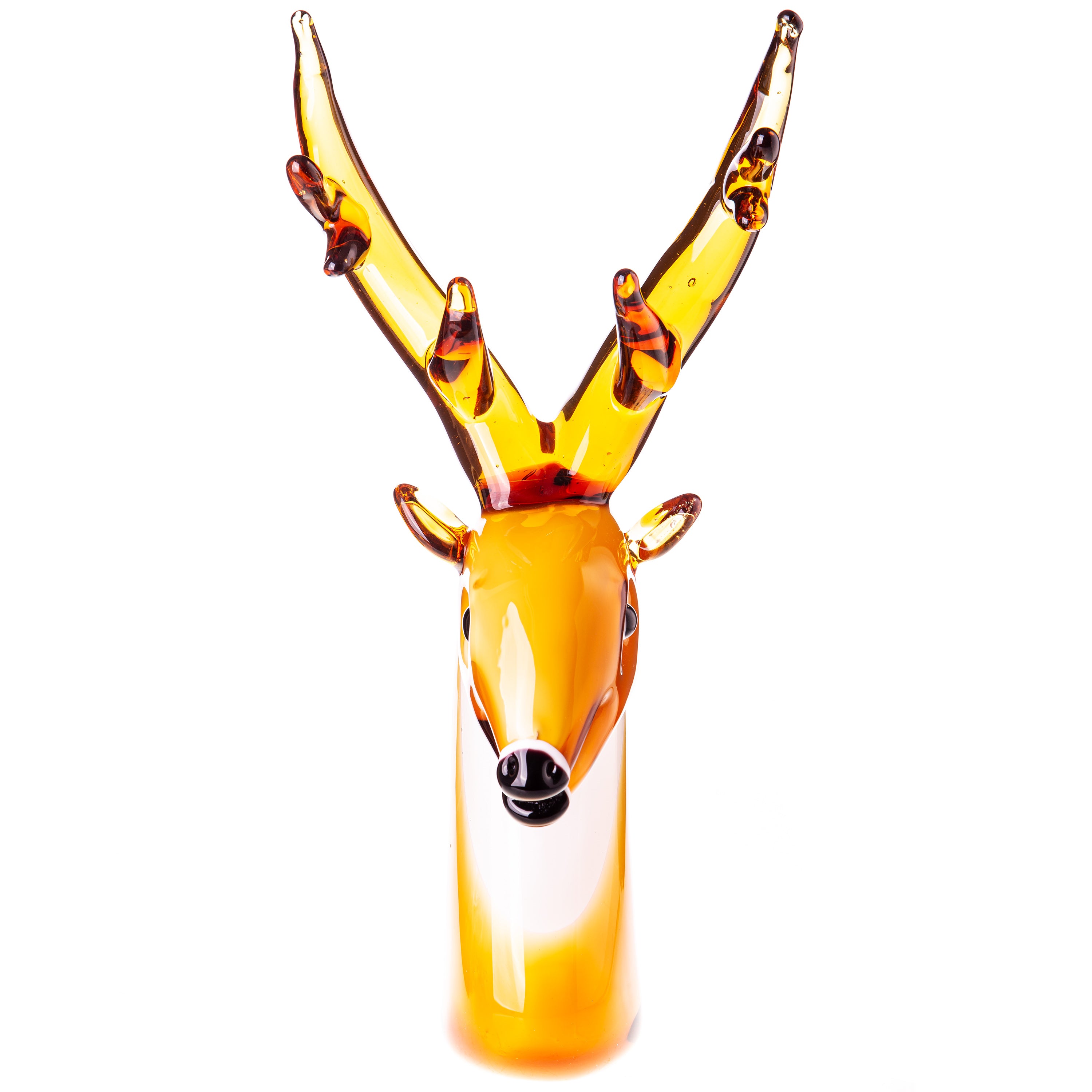 Murano Style Glass Deer Sculpture – Large