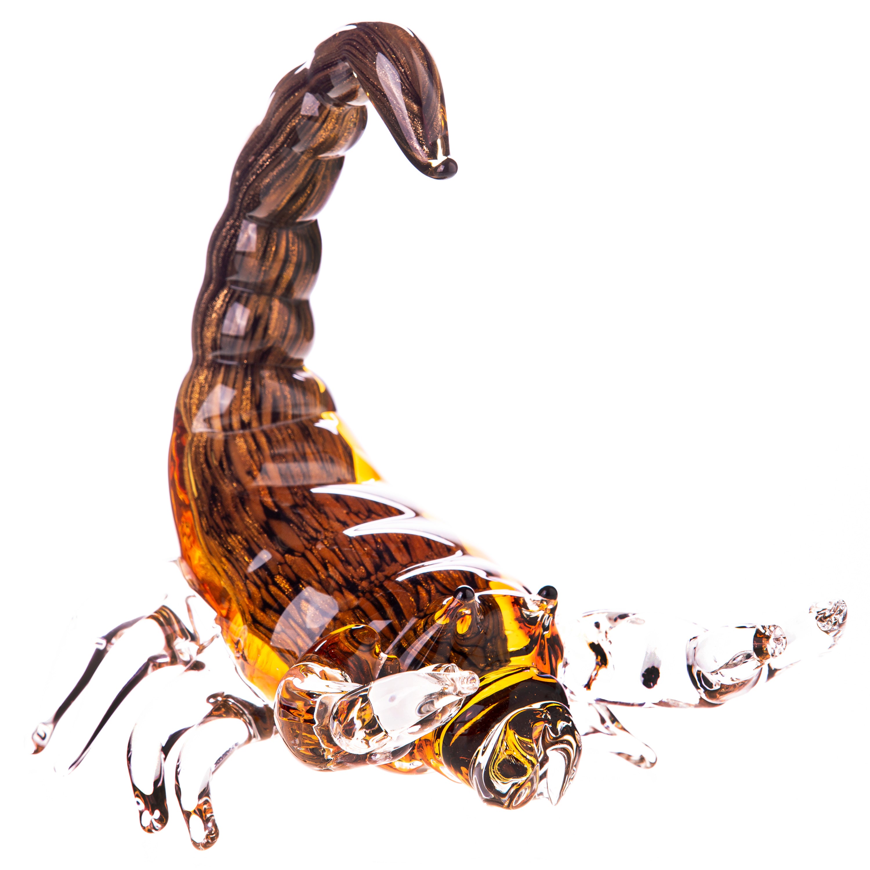 Murano Style Glass Scorpion Figurine