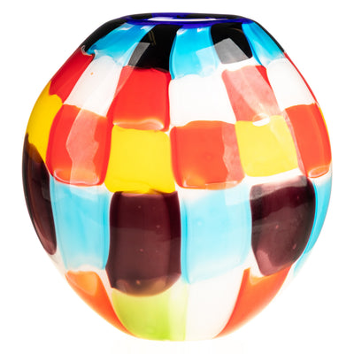 Murano Style Glass Vase – 31 × 26 cm