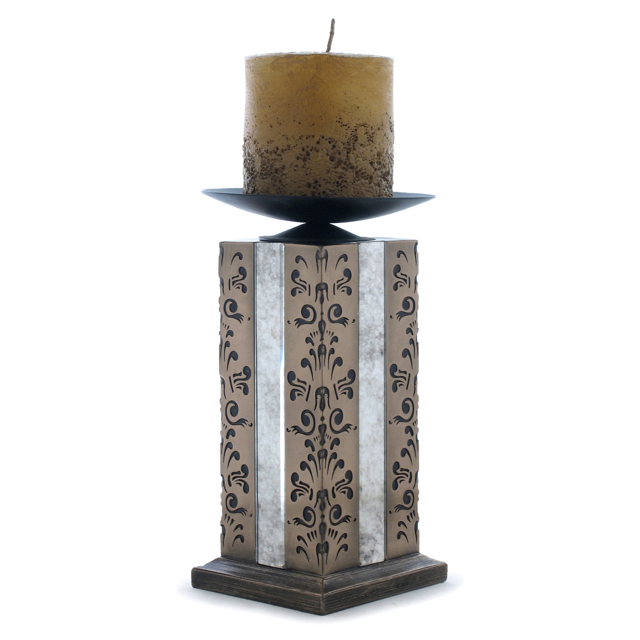 Abbey Candle Holder 27 cm Candle Included
