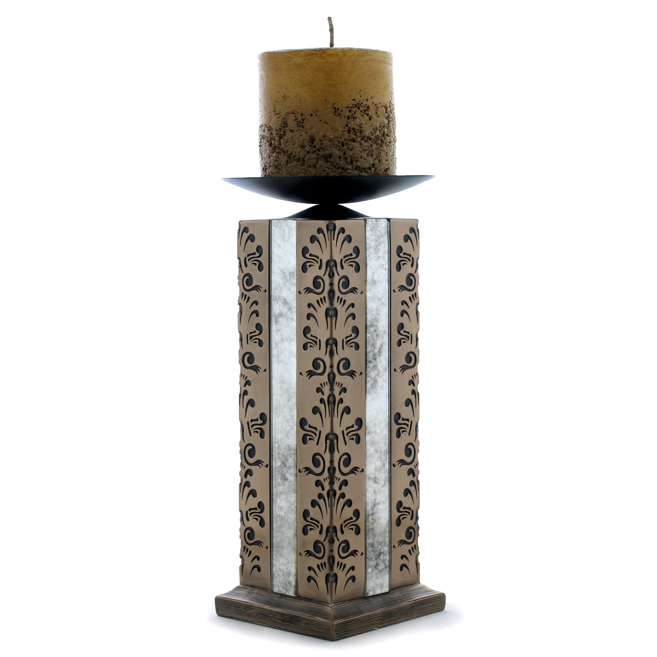 Abbey Candle Holder 31Cm Candle Included