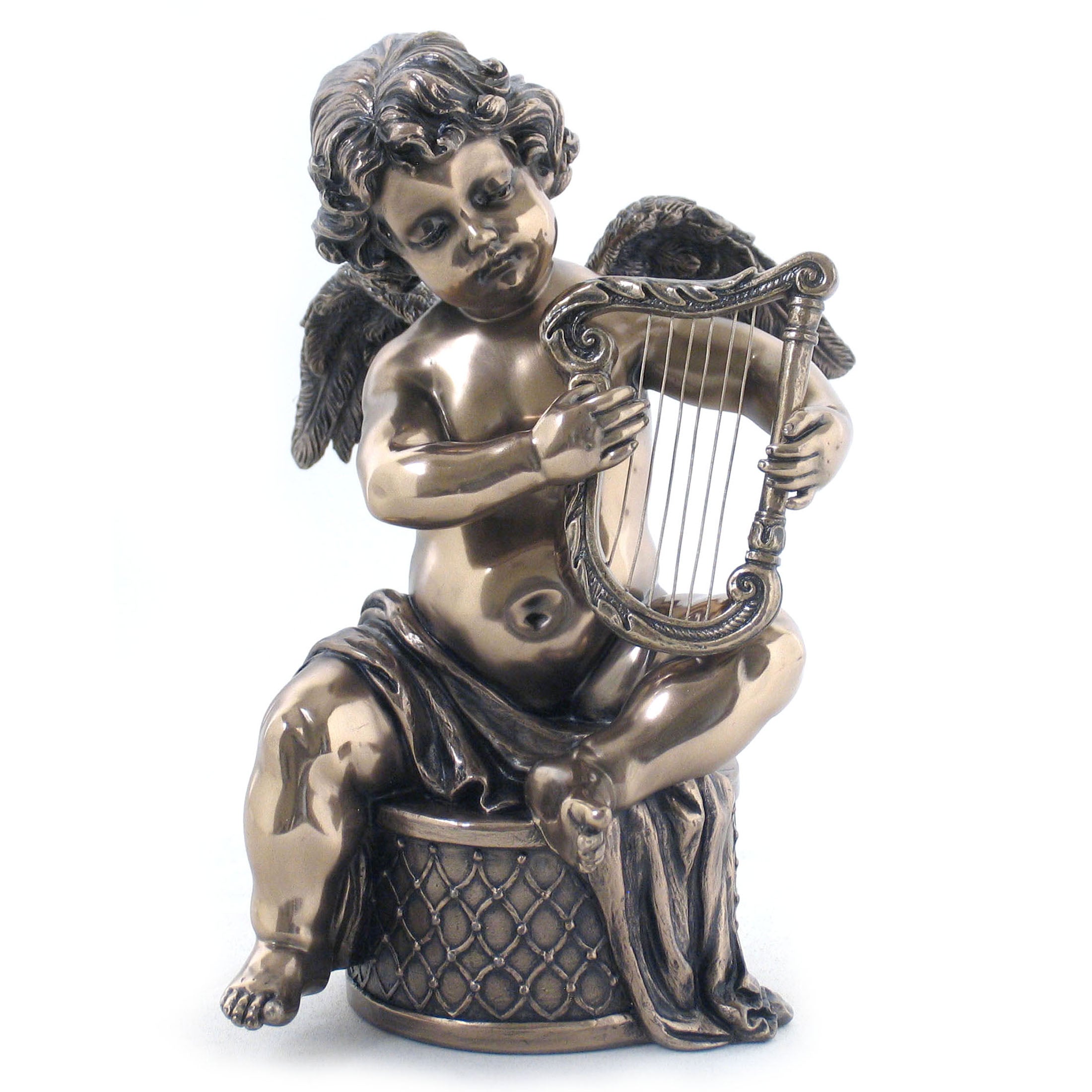Cherubs Harp (Bronze)