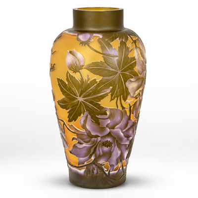 Peony Glass | Curios & Collectibles | Home Decor | Handcrafted