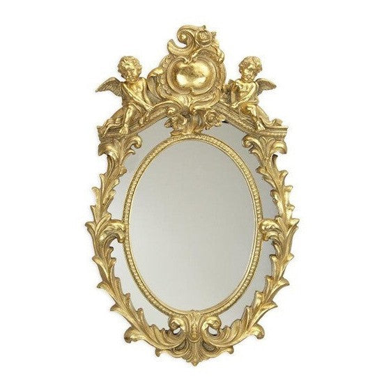 Gold Mirror with Putti | Mirrors & Frames | Home Decor | Handcrafted