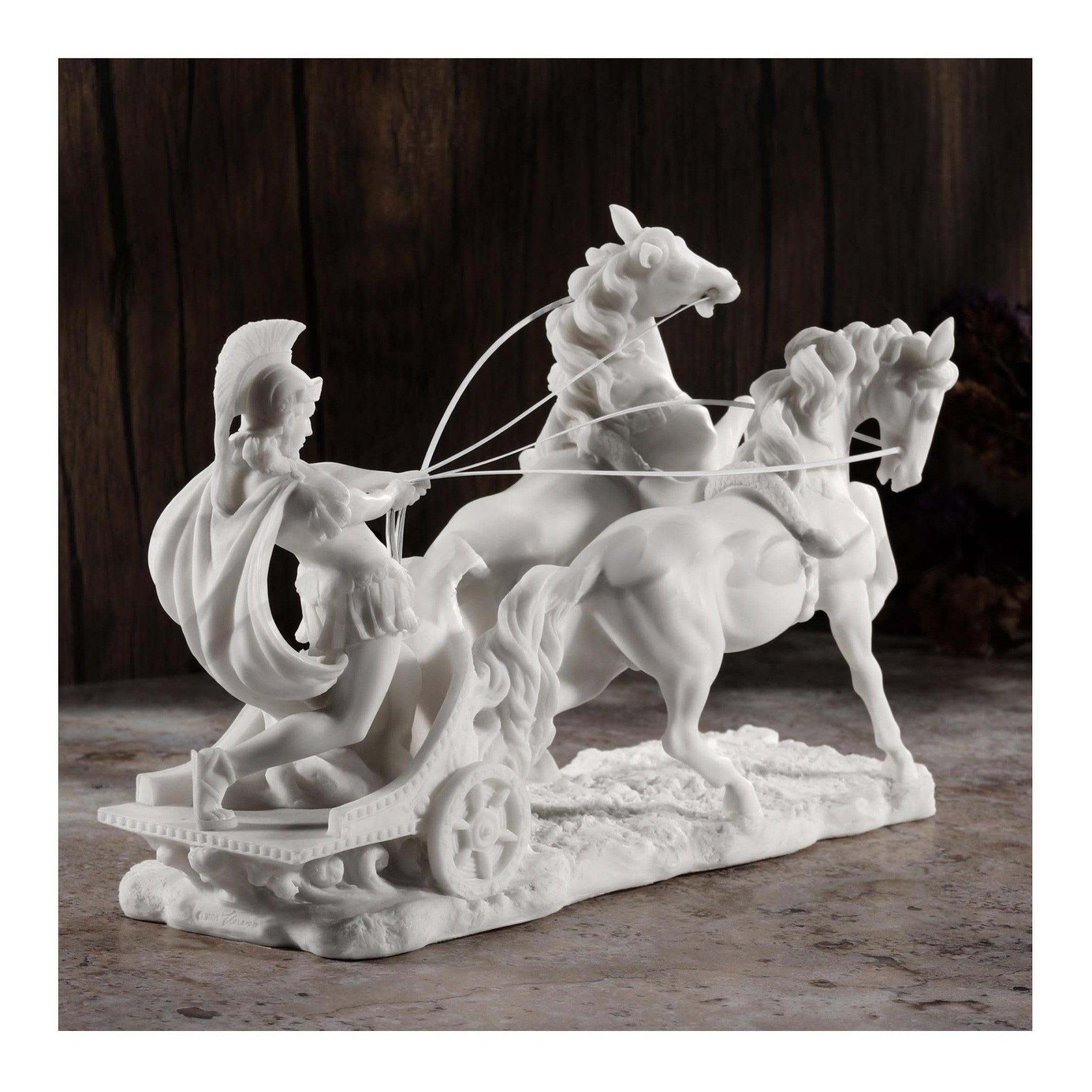 Greek Warrior Chariot | Figurines & Statues | Home Decor
