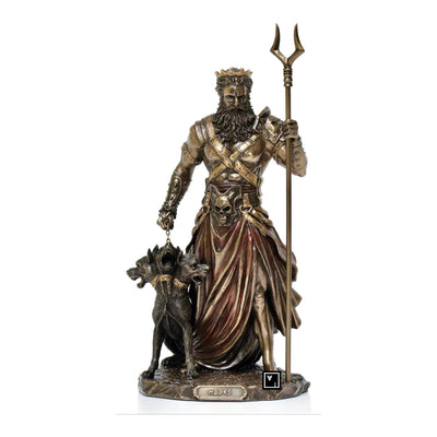Hades with Cerberus | Mythology & Deity Sculptures | Home Decor