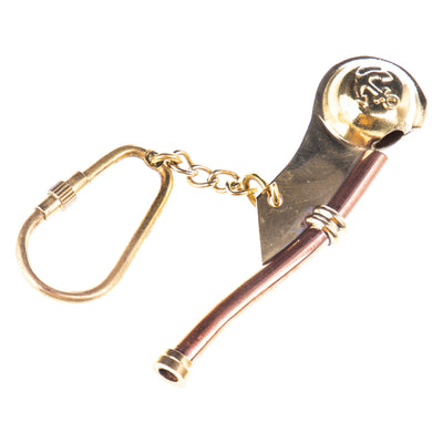 Keychain whistles | Handcrafted Brass Decor | Unique Home Accent