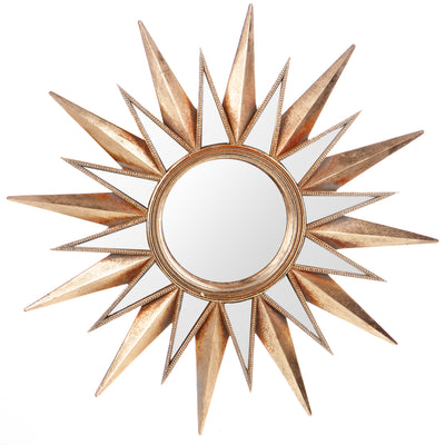 Mirror with polyresin frame | Handcrafted Wall Decor | Unique Home