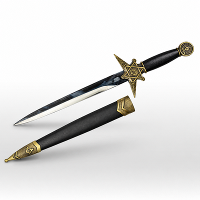 Masonic Dagger | Handcrafted Decor | Unique Home Accent | Gift Idea