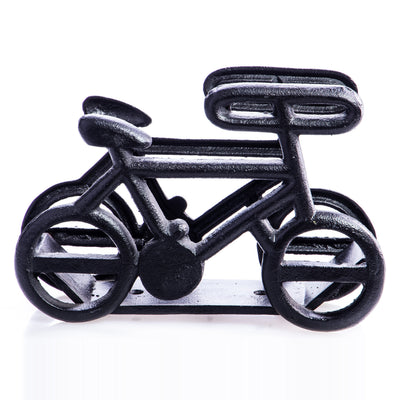 Cast iron bike stand | Handcrafted Cast Iron Decor | Unique Home