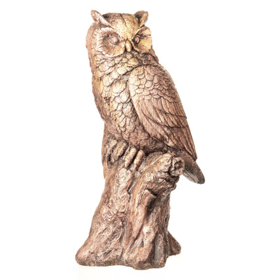 Owl from MGO | Handcrafted Resin Decor | Unique Home Accent