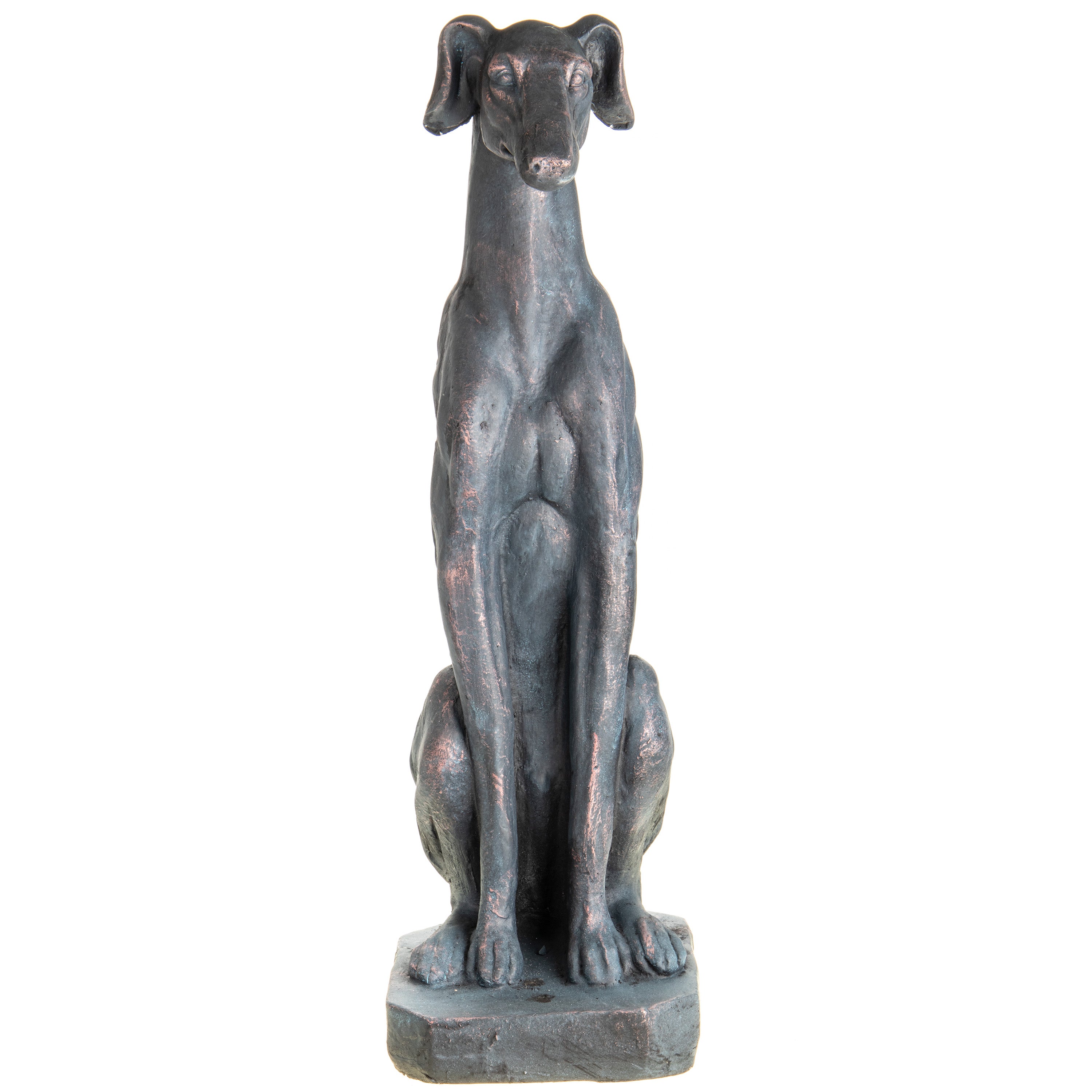 Greyhound Statue by MGO – Life-Size Dog Sculpture