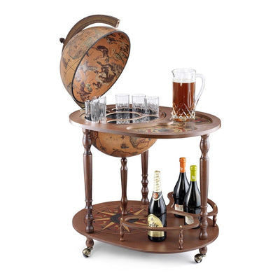 Map Globe Opens into Drink Bar | Curios & Collectibles | Home Decor