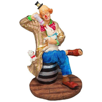 Mini Clown Statue | Figurines & Statues | Home Decor | Handcrafted