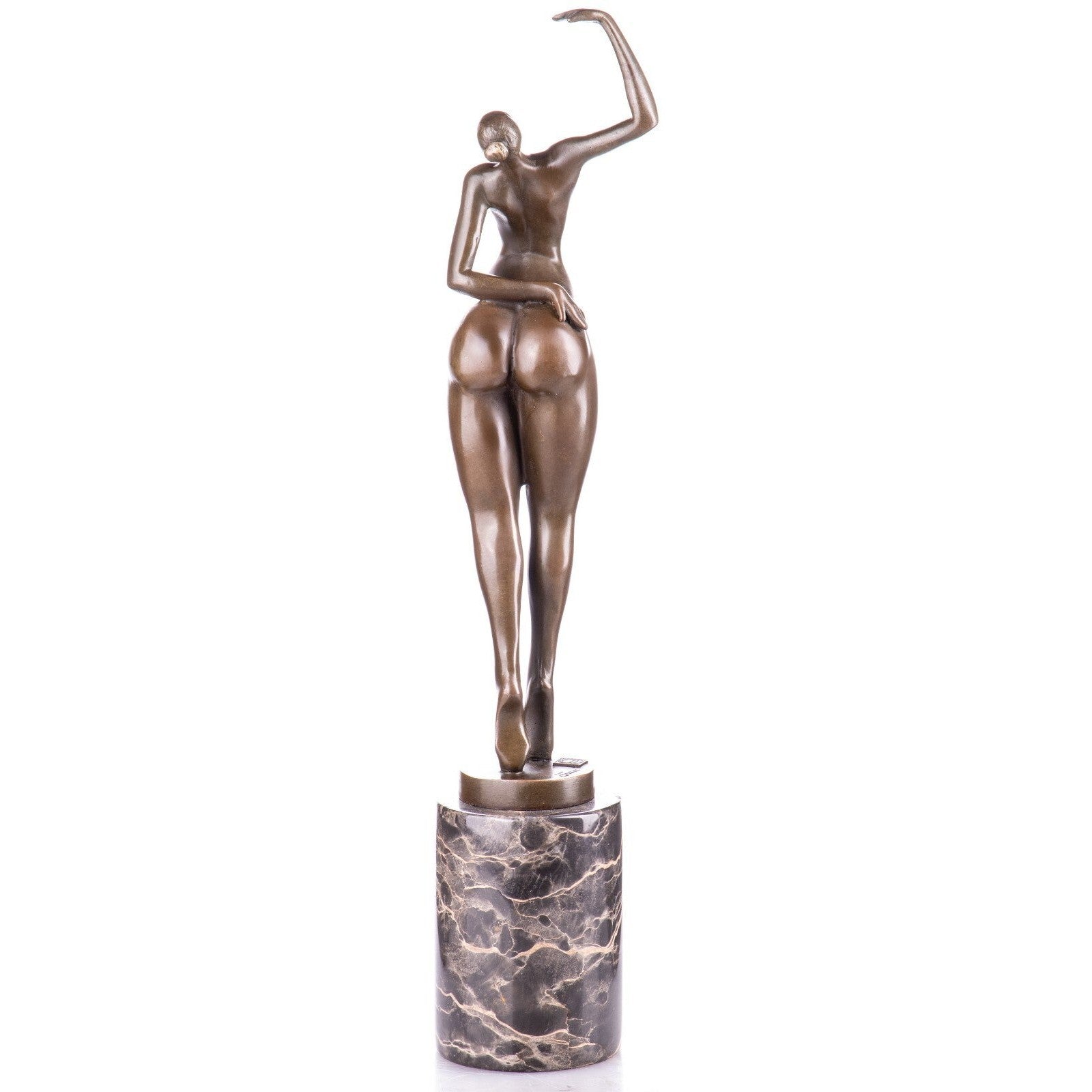 Modern Bronze Sculpture of a Female Dancer, Dancer & Performance Sculp