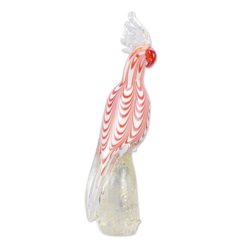 Murano style Cockato | Glass & Murano Decor | Glass | Home Decor