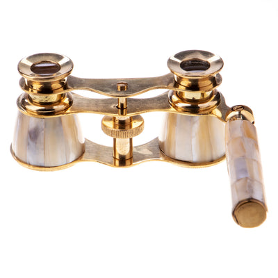 Vintage Opera Binoculars | Handcrafted Brass Decor