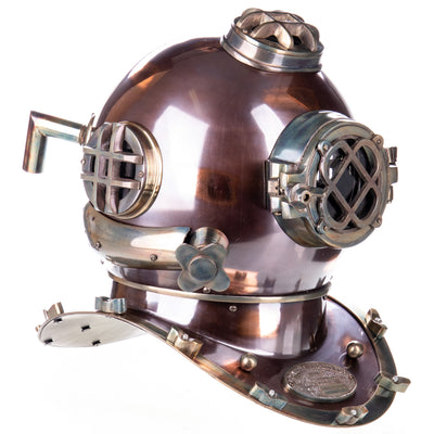 Vintage Diving Helmet | Handcrafted Brass Decor | Unique Home Accent