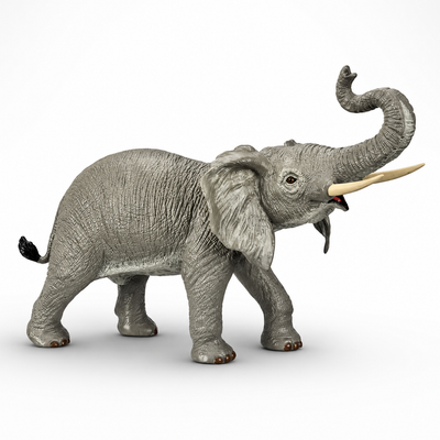 Standing Elephant Statue | Handcrafted Resin Decor