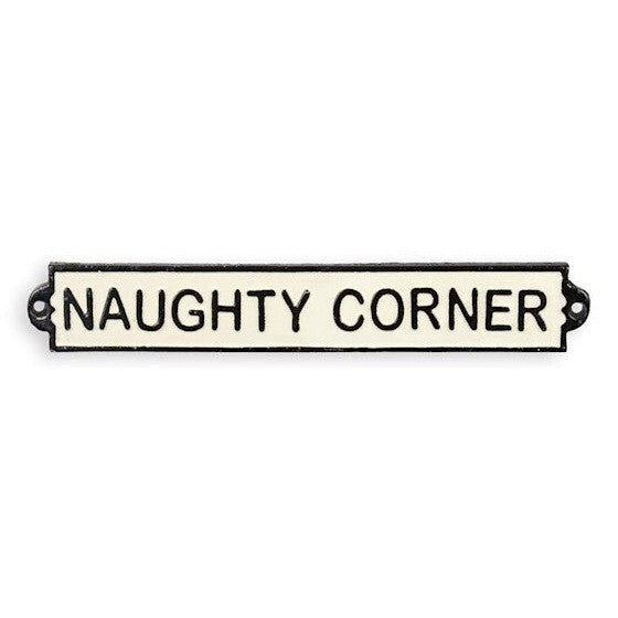 Naughty Corner Plaque | Wall Plaques & Signs | Home Decor