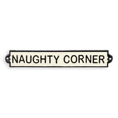 Naughty Corner Plaque | Wall Plaques & Signs | Home Decor