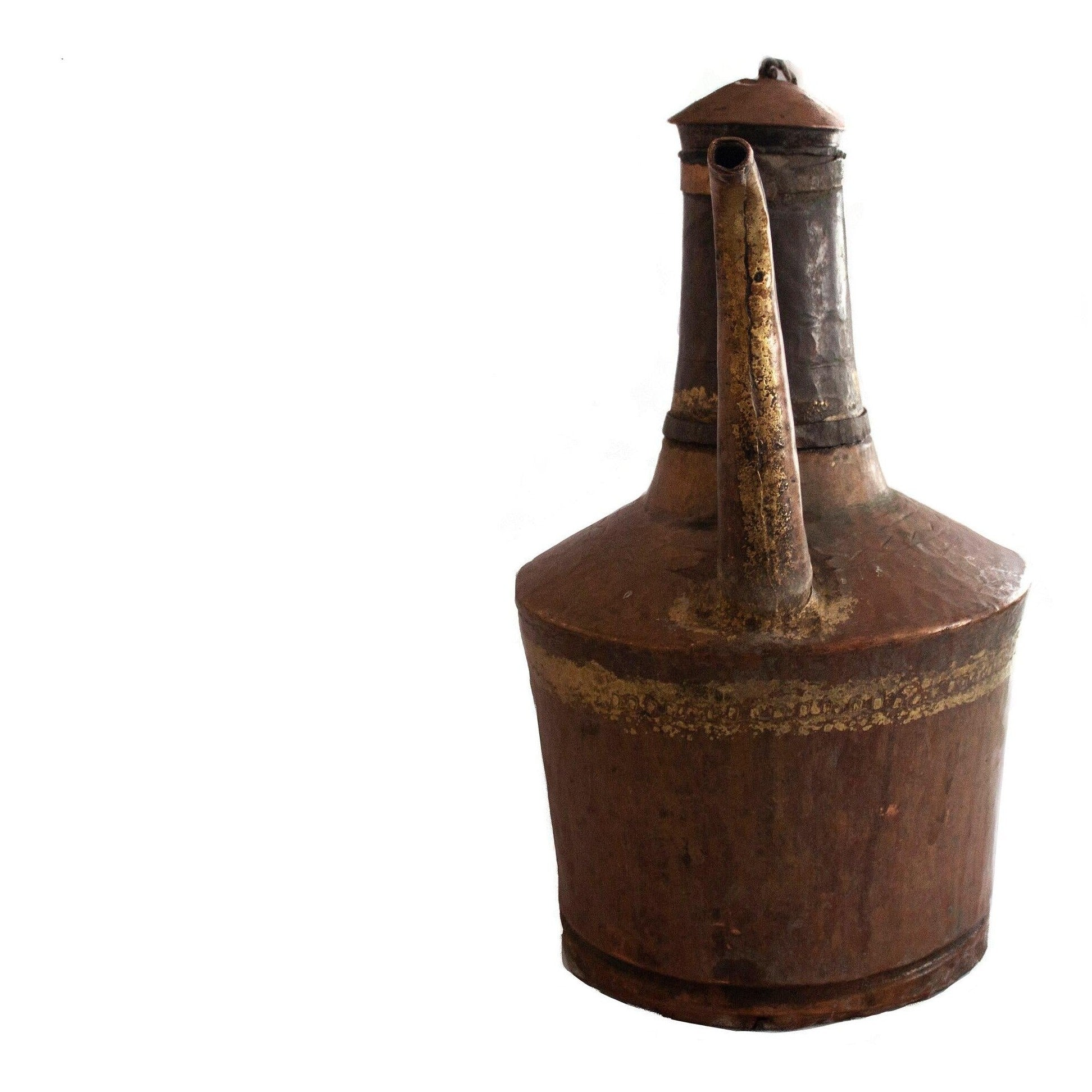 Ottoman Antique Handforged Copper Pitcher | Vases & Bowls