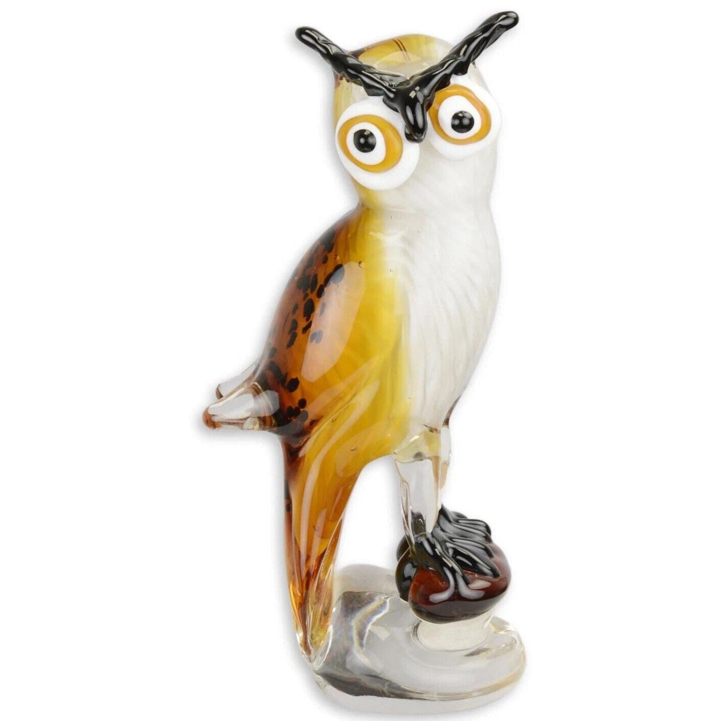 Owl | Glass & Murano Decor | Home Decor | Handcrafted | Collectible Ar