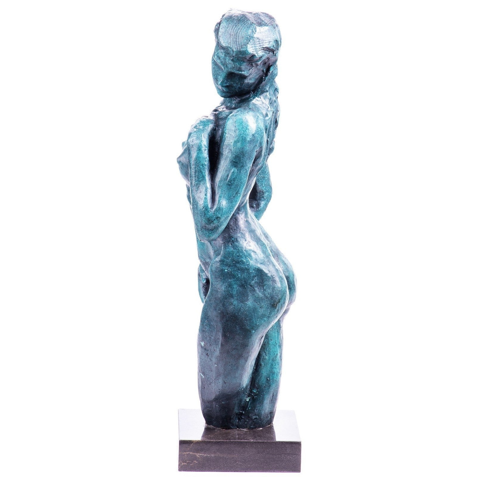 Patinated Bronze Female Nude Torso Statue | Nude & Figurative Art