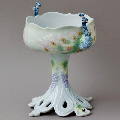 Peacock Bowl | Vases & Bowls | Home Decor | Handcrafted