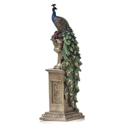 Peacock | Animal Sculptures | Home Decor | Handcrafted | Collectible A