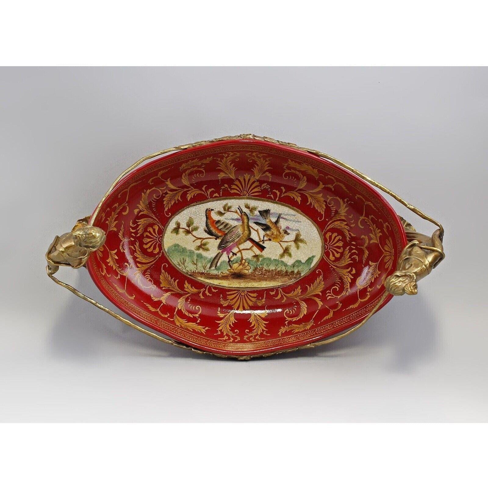 Porcelain Bowl with Woman | Vases & Bowls | Home Decor | Handcrafted