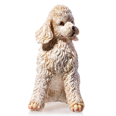 Dog hand painted polyresin figure | Handcrafted Resin Decor