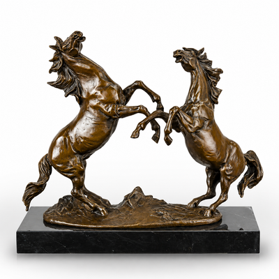 Rearing Horses | Animal Sculptures | Home Decor | Handcrafted